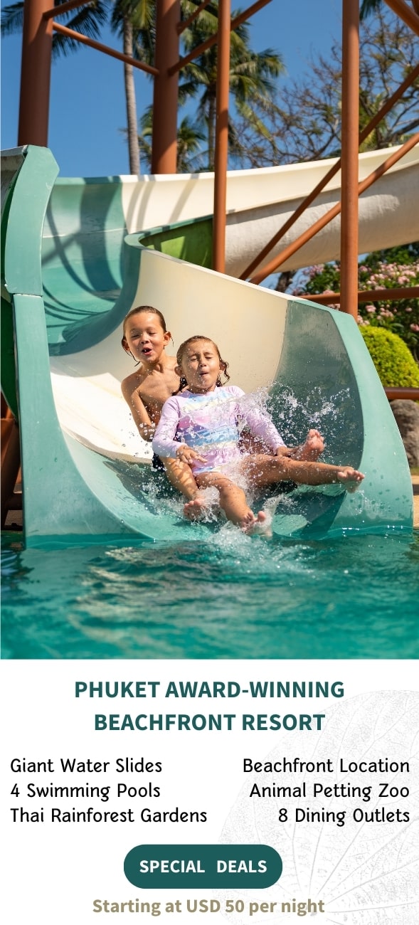 Giant Water Slides in Karon Phuket