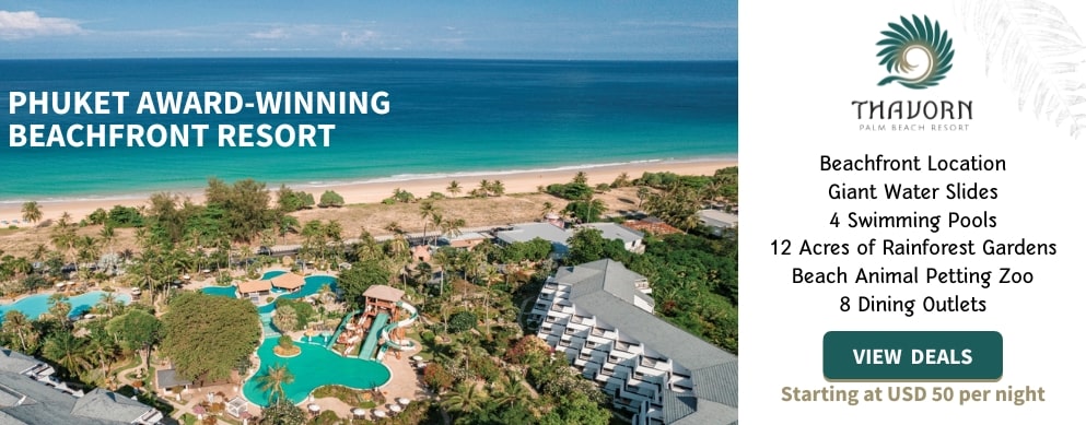 Thavorn Palm Beach is the best Phuket beachfront hotel