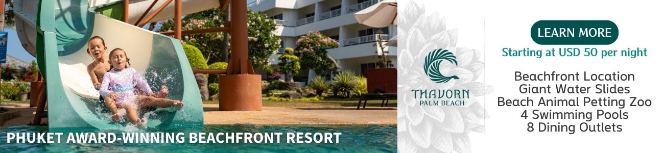 Best waterpark beachfront resort in Phuket
