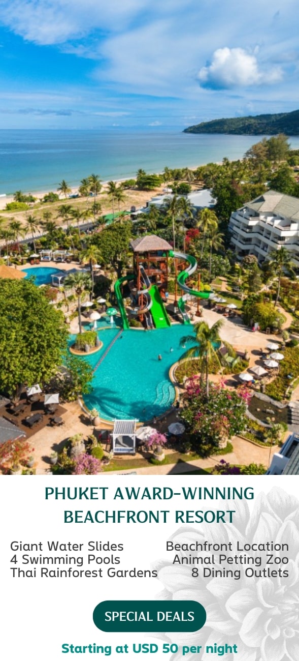 Thavorn Palm Beach is the best Phuket beachfront resort