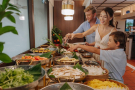 Daily buffets for families