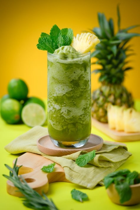 Pineapple Mint at Coffee Talk Karon Beach